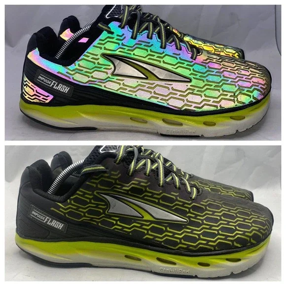 Altra Shoes Altra Impulse Flash Afm746f6 Lime Black Reflective Running Walking Mens Sz 11 Poshmark